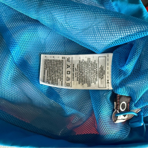 adidas x LEGO Kids Red, Blue and White Blocks Pullover Windbreaker Jacket - Picture 12 of 13